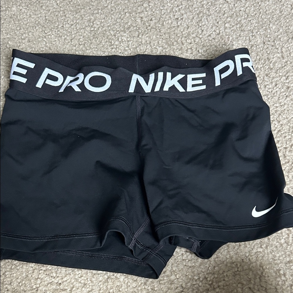 Nike Pro Women's Athletic Black Shorts